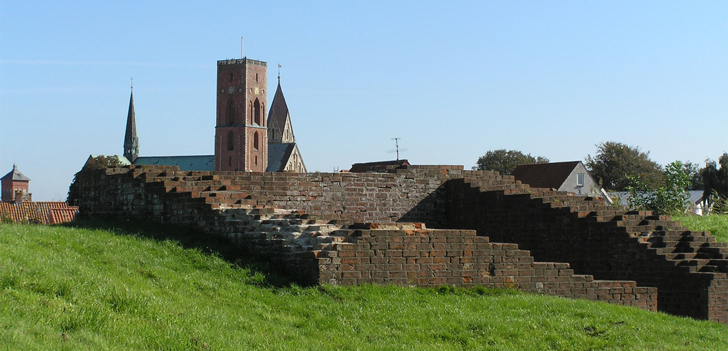 Ruin at Slotsbanken | By the Wadden Sea