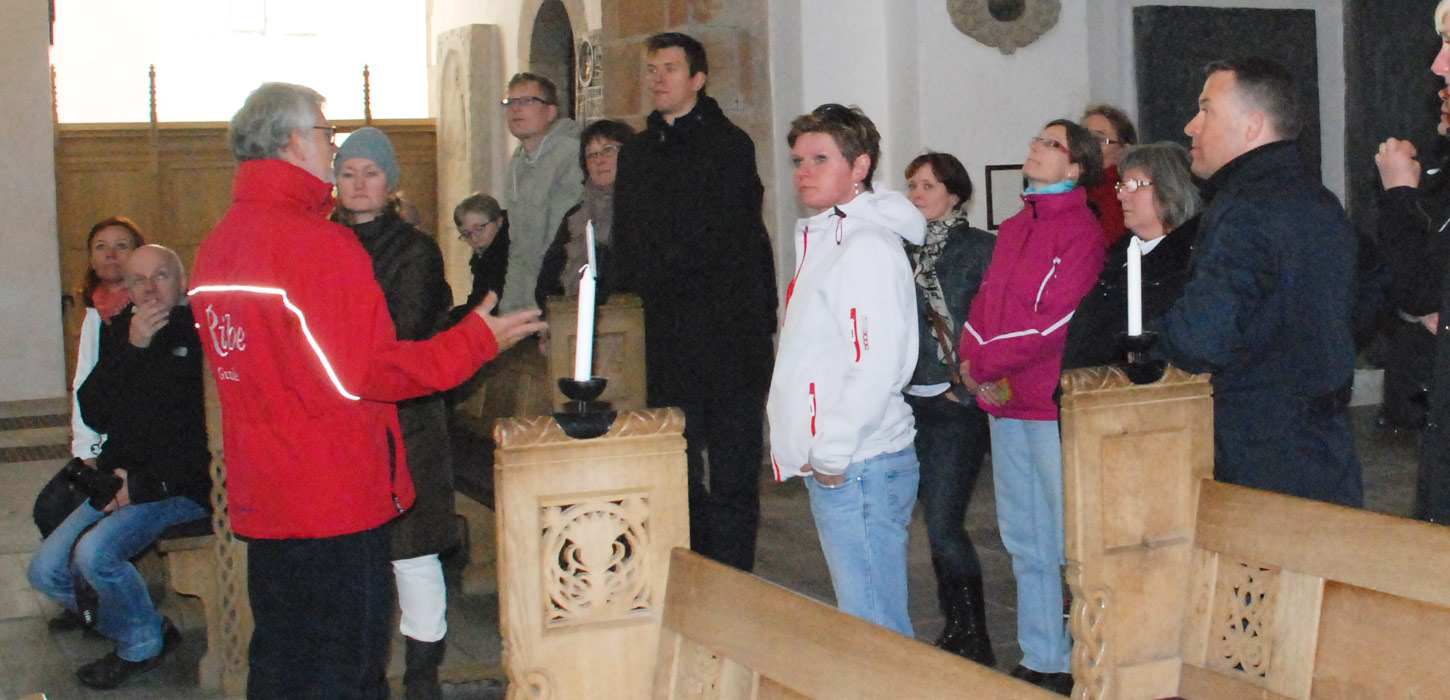 Guidet tur i Ribe Domkirke