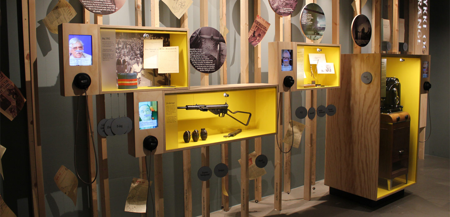 Udstillingsvæg på Esbjerg Museum | Vadehavskysten