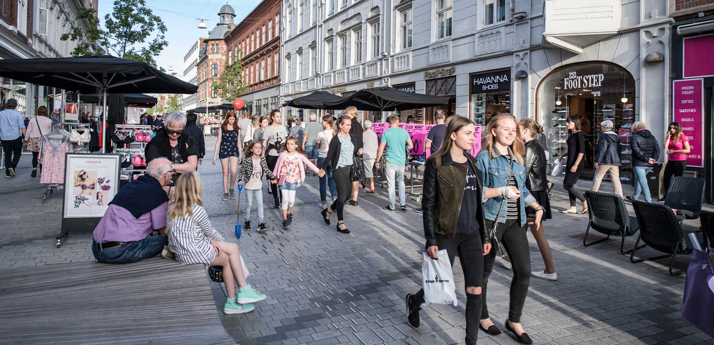 Gågaden i Esbjerg | Vadehavskysten