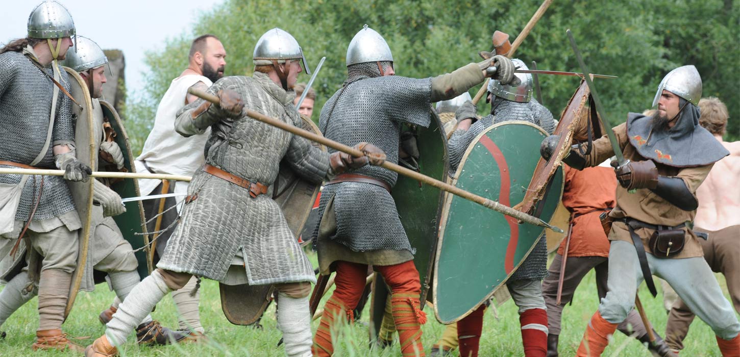 Viking battle | By the Wadden Sea