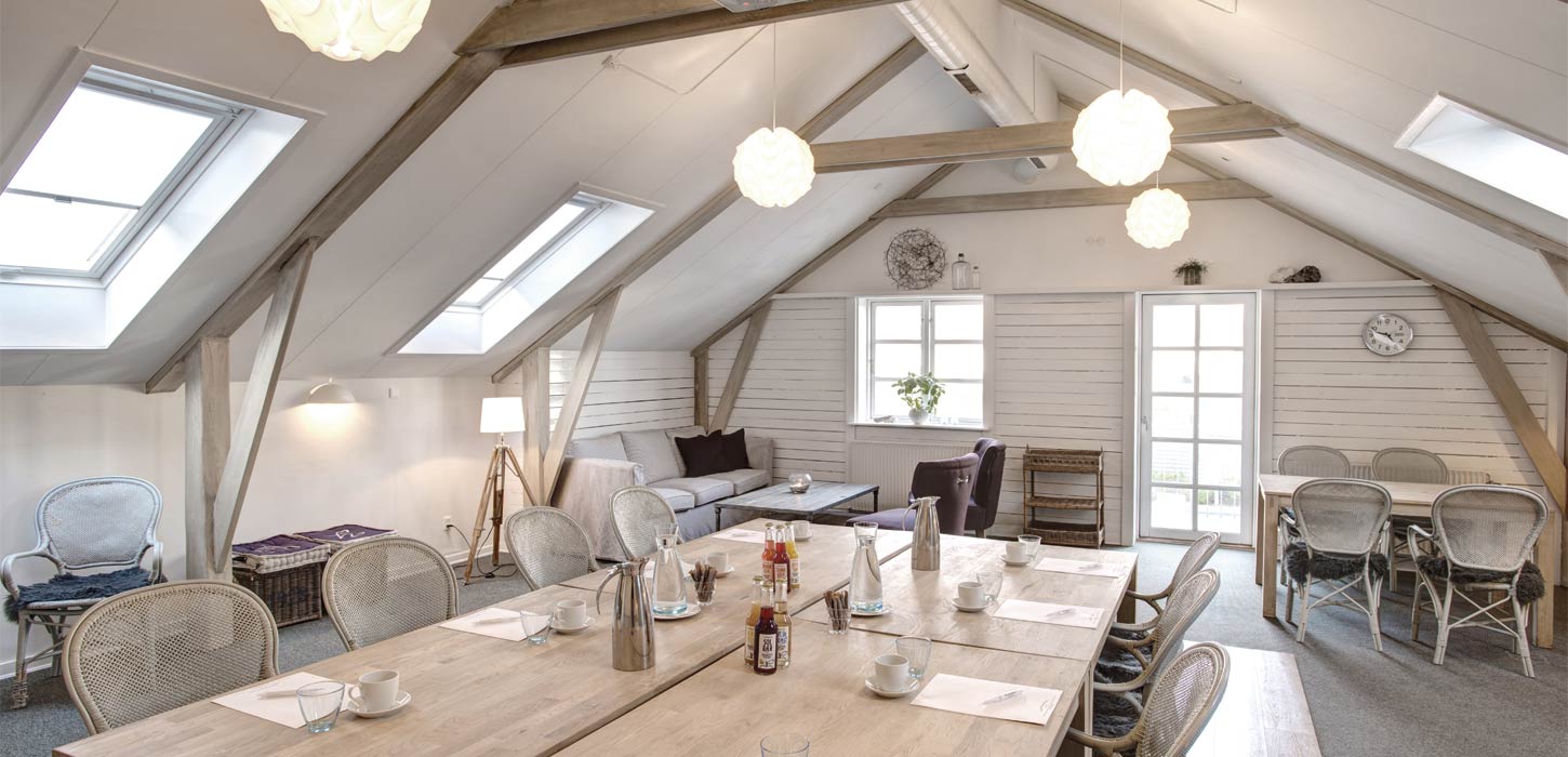 Mødelokale på Hjerting Badehotel