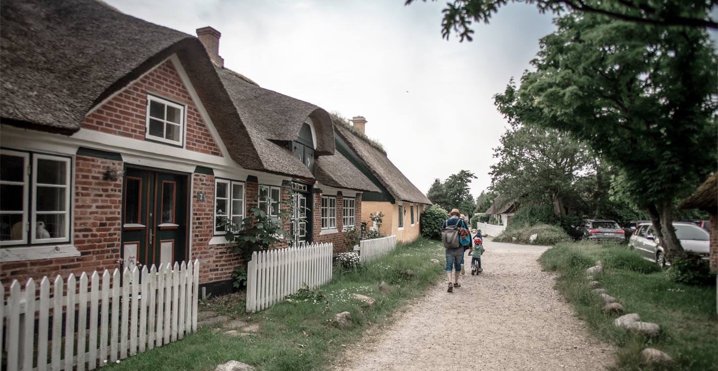 Huse i Sønderho på Fanø | Vadehavskysten