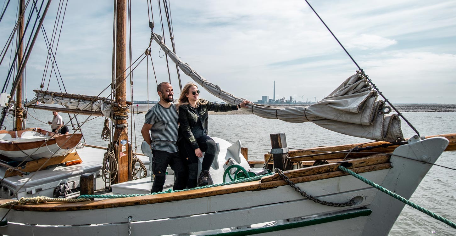 Sejlskib på Fanø | Vadehavskysten